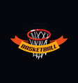 basketball sport design vector image vector image