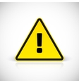 hazard warning attention sign vector image