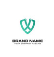security logo design vector image