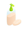 isometric soap vector image