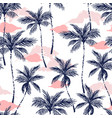 abstract paradise island seamless pattern vector image vector image