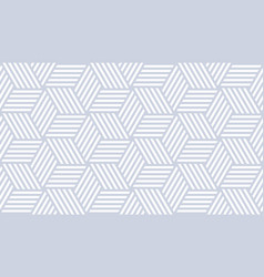 Seamless 3d pattern Royalty Free Vector Image - VectorStock