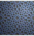 islamic ornament persian motiff 3d vector image