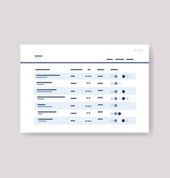 Calendar or planner organizer for work tasks Vector Image