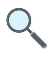magnifying glass icon vector image