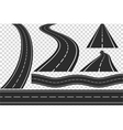 roads vector image
