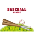 baseball design vector image vector image