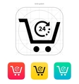 convenience store icon vector image