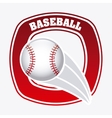 baseball design vector image vector image