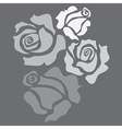 four roses vector image vector image