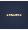 weave sign vector image vector image