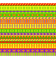 mexican pattern vector image vector image