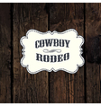 western label vector image vector image