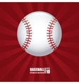 baseball design vector image vector image