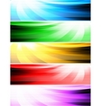 abstract style banners vector image vector image