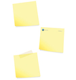 adhesive note vector image