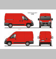 fiat ducato cargo delivery van 2017 l1h2 vector image vector image