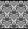 classic damask wallpaper seamless pattern vector image vector image
