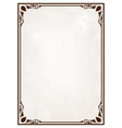 decorative frame vector image