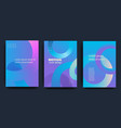 creative covers in modern minimalist style vector image vector image