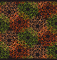 bright seamless lace pattern on a dark background vector image