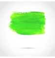 colorful green abstract paint banner vector image