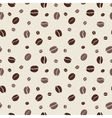 coffee beans pattern vector image
