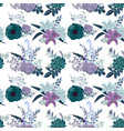 floral seamless pattern vector image vector image