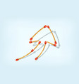 matches business leader vector image