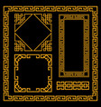 chinese decorative frame vector image