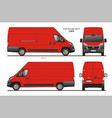 fiat ducato cargo delivery van 2017 l4h3 vector image vector image