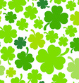 four-leaf clover background vector image
