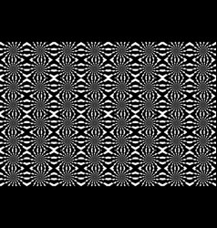 Black and white geometric pattern Royalty Free Vector Image