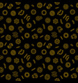 seamless microbiology pattern bacteriology vector image