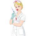 sexy nurse vector image vector image