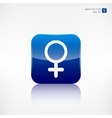 female symbol woman vector image