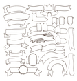 tape set of labels vector image vector image