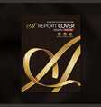 report cover 40 vector image