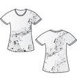 tshirt music vector image