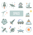 space set vector image