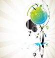 abstract background vector image vector image