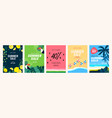 summer sale banners and posters vector image