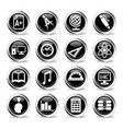 education icon set vector image
