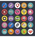 cartoon cars icons set vector image vector image