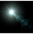 light flare special effect vector image vector image