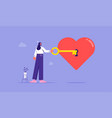 mindset or attitude to work in we love do vector image vector image