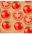 seamless tomato vector image