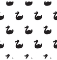 duck black and white kid pattern vector image vector image