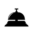 Desk bell vintage hotel reception service bell Vector Image