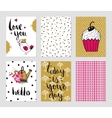 valentines day and romantic collection vector image